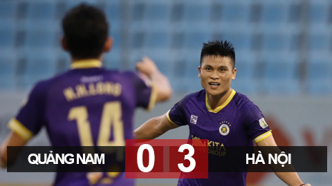 Kết quả Quảng Nam 0–3 Hà Nội: Quảng Nam thua thảm trên sân nhà